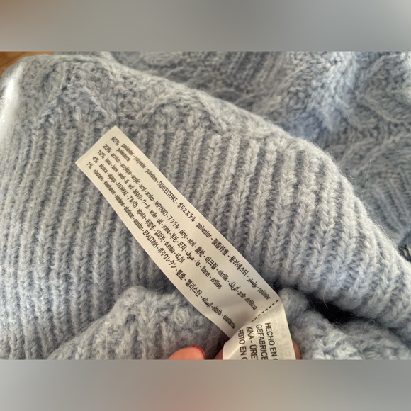 Zara blue vest. Size M - Picture 5 of 5